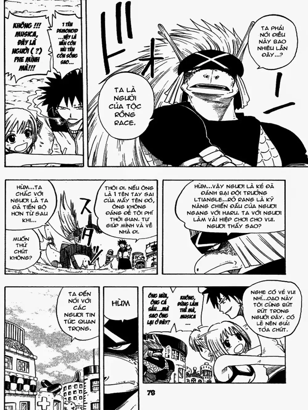 Truyện Tranh Thánh Thạch Rave - Rave Master trang 8