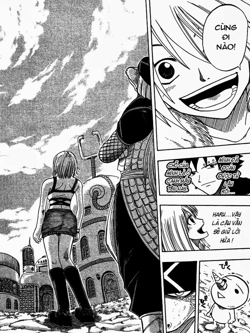 Truyện Tranh Thánh Thạch Rave - Rave Master trang 8