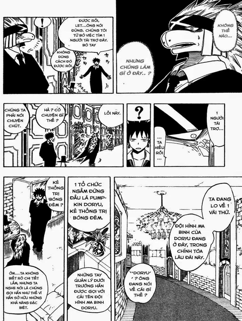 Truyện Tranh Thánh Thạch Rave - Rave Master trang 8