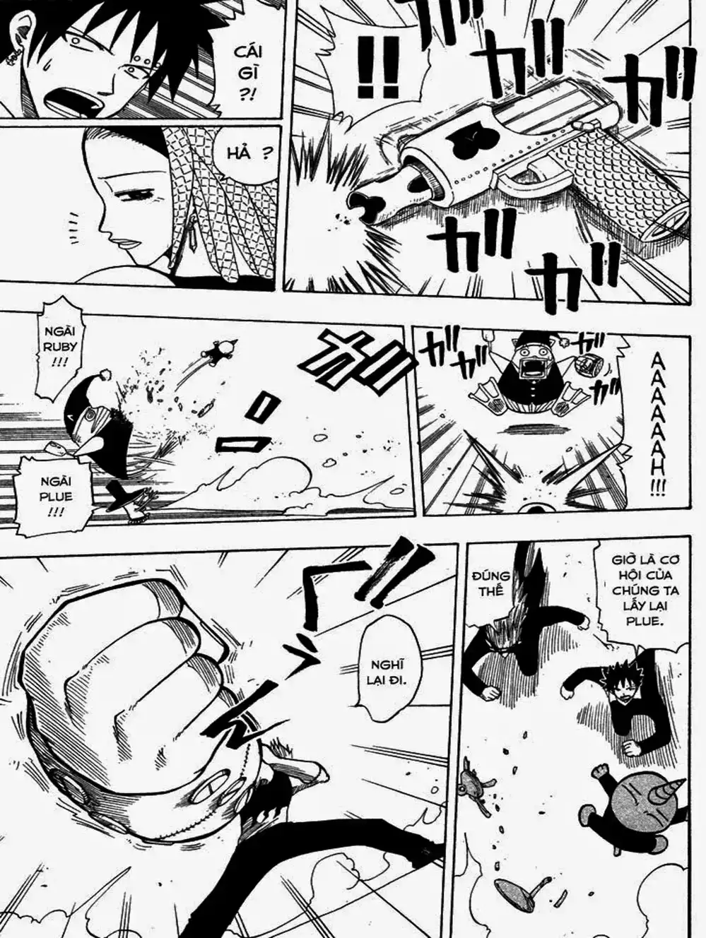 Truyện Tranh Thánh Thạch Rave - Rave Master trang 8