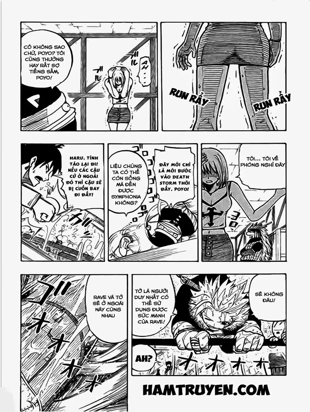 Truyện Tranh Thánh Thạch Rave - Rave Master trang 8