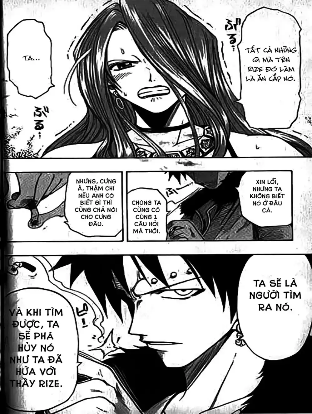 Truyện Tranh Thánh Thạch Rave - Rave Master trang 8