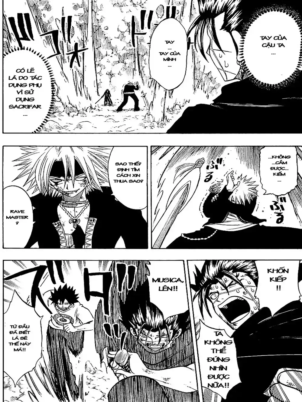 Truyện Tranh Thánh Thạch Rave - Rave Master trang 8