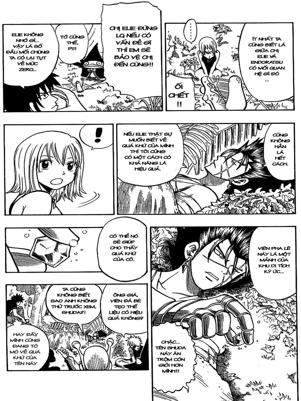 Truyện Tranh Thánh Thạch Rave - Rave Master trang 8