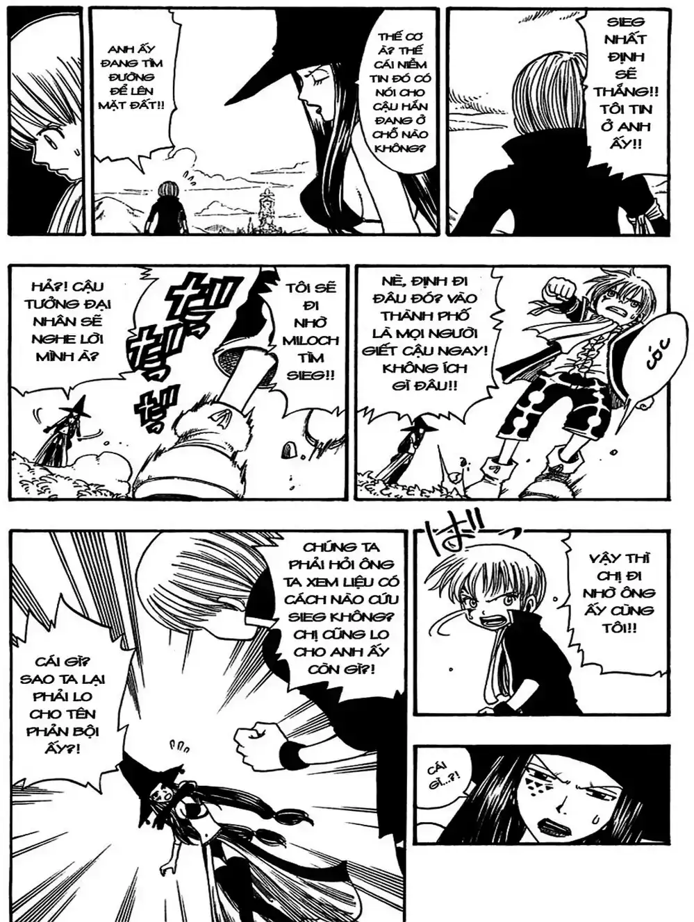 Truyện Tranh Thánh Thạch Rave - Rave Master trang 8