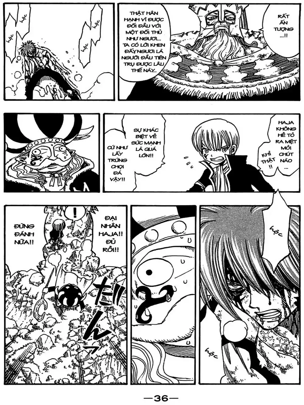 Truyện Tranh Thánh Thạch Rave - Rave Master trang 8