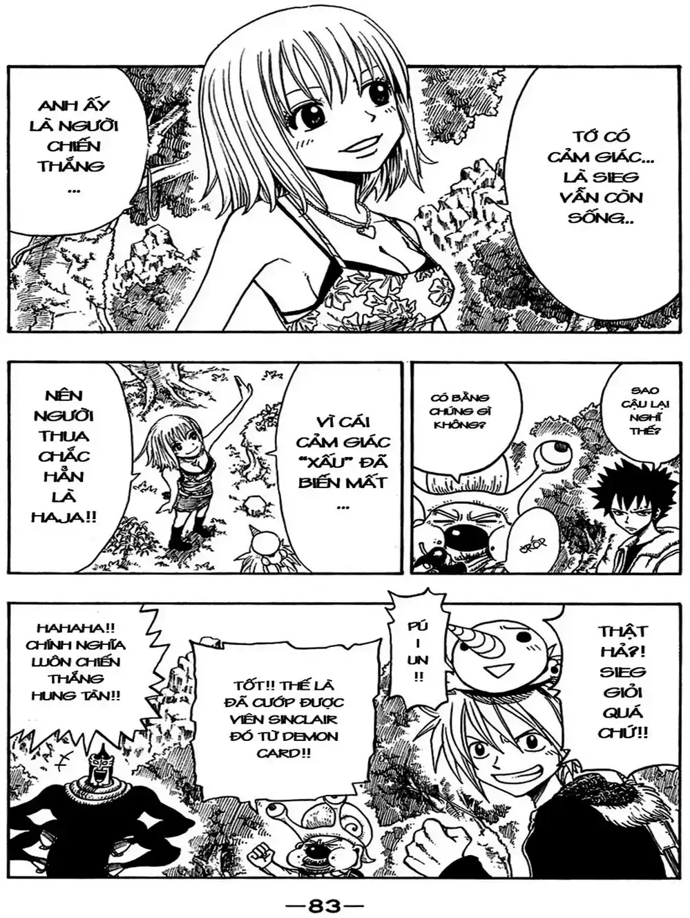 Truyện Tranh Thánh Thạch Rave - Rave Master trang 8