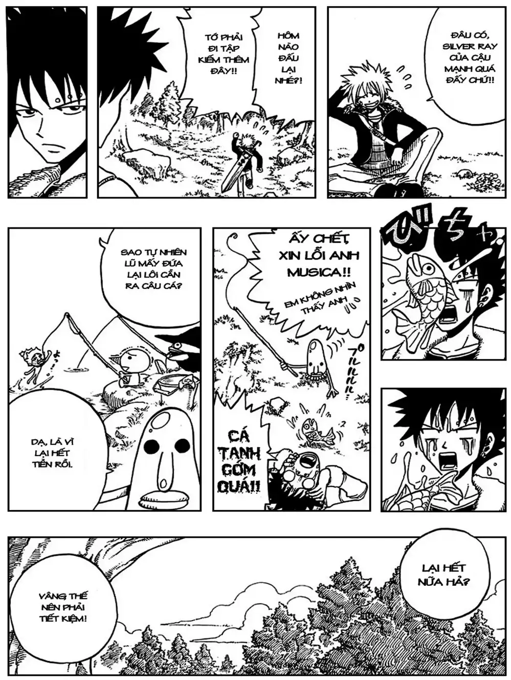 Truyện Tranh Thánh Thạch Rave - Rave Master trang 8