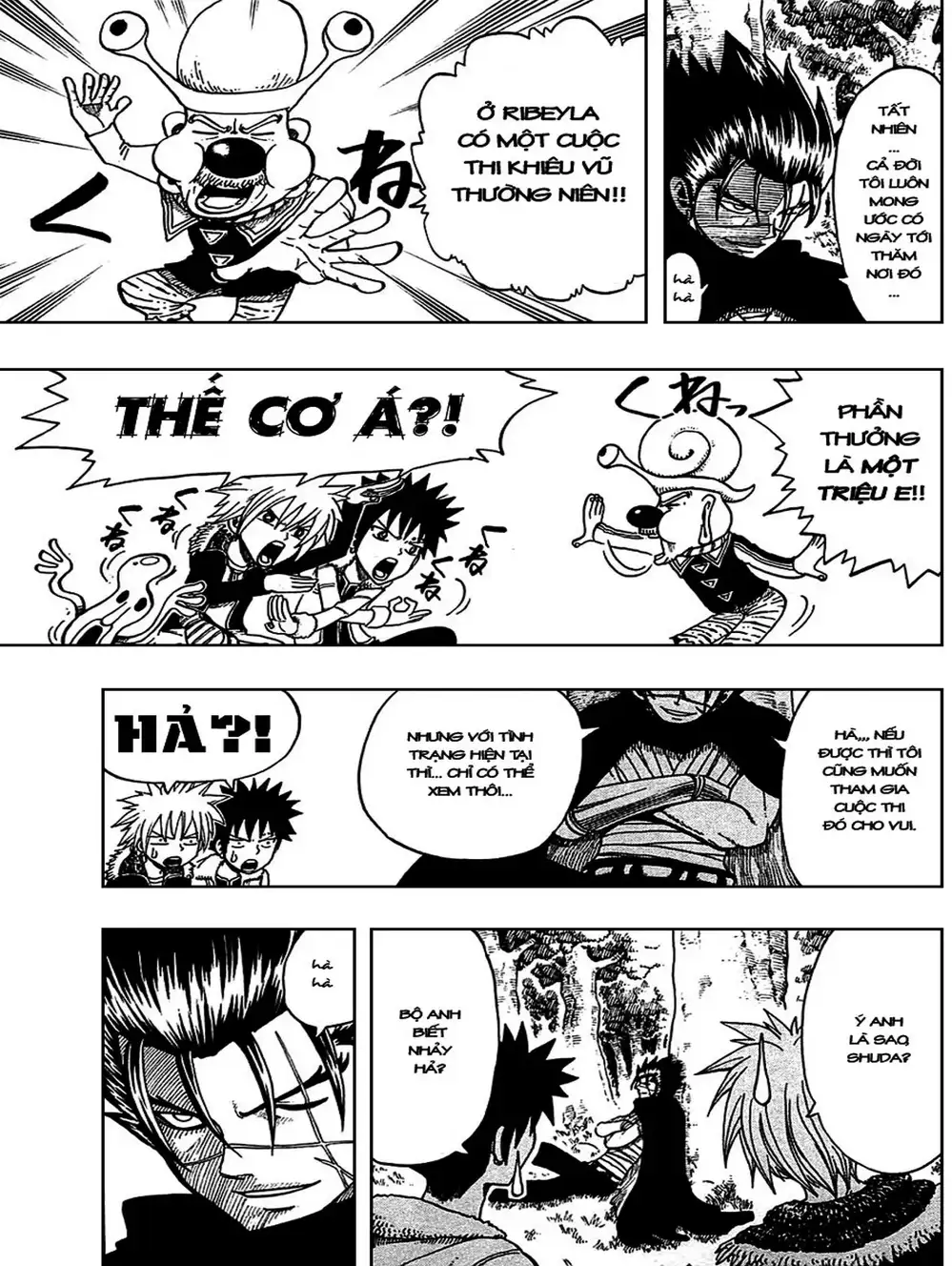 Truyện Tranh Thánh Thạch Rave - Rave Master trang 8