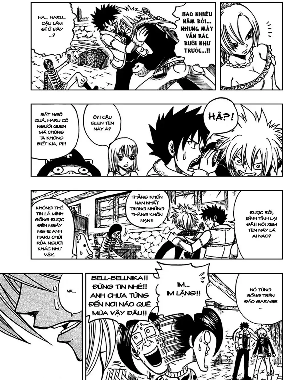 Truyện Tranh Thánh Thạch Rave - Rave Master trang 8