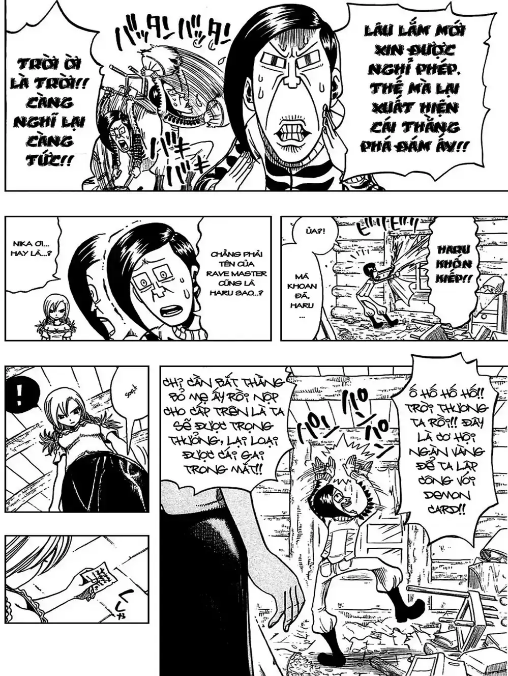 Truyện Tranh Thánh Thạch Rave - Rave Master trang 8