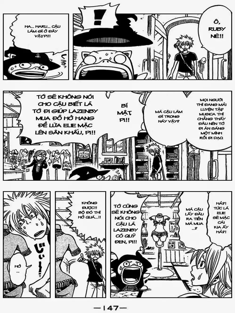 Truyện Tranh Thánh Thạch Rave - Rave Master trang 8