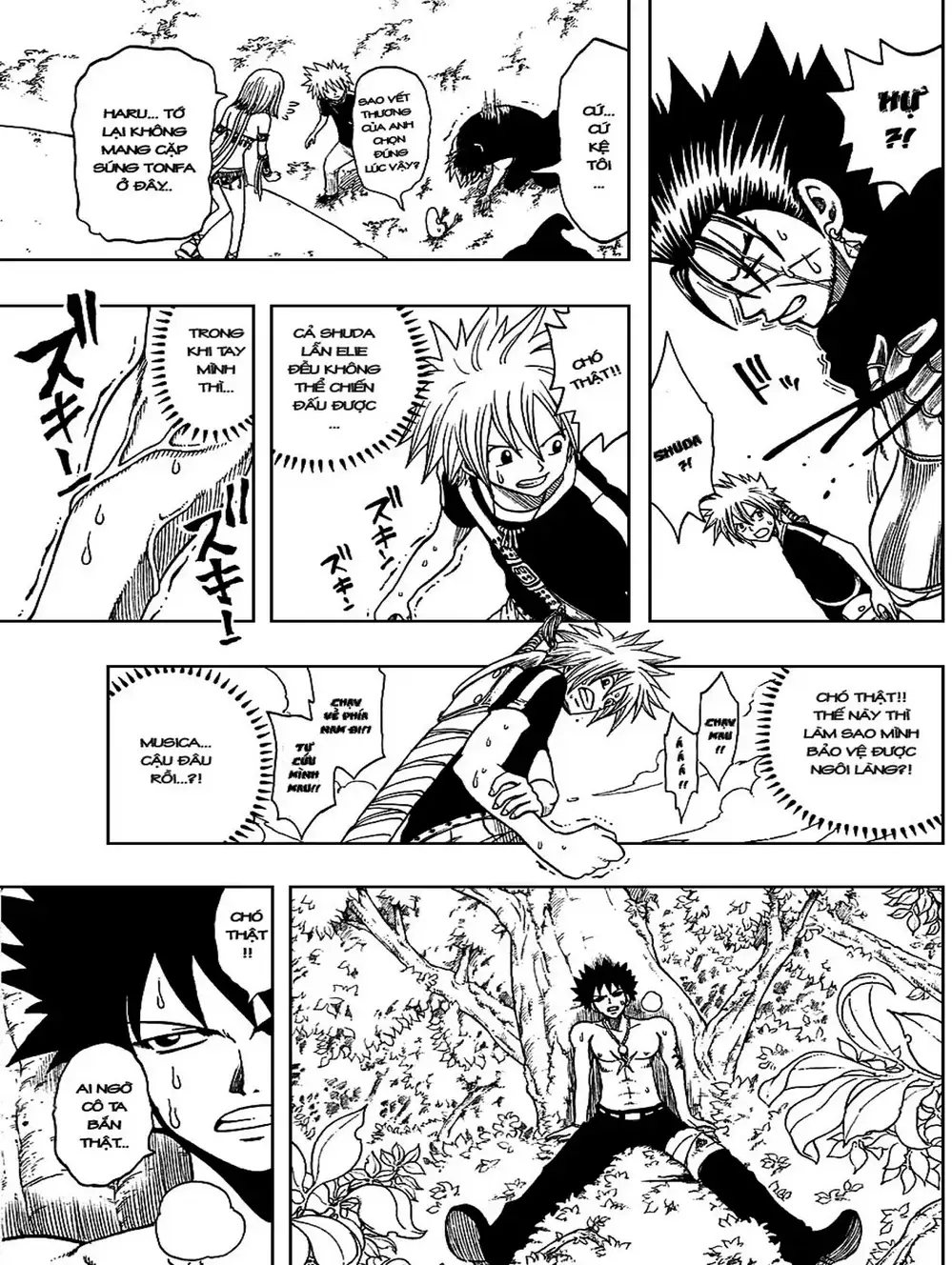 Truyện Tranh Thánh Thạch Rave - Rave Master trang 8