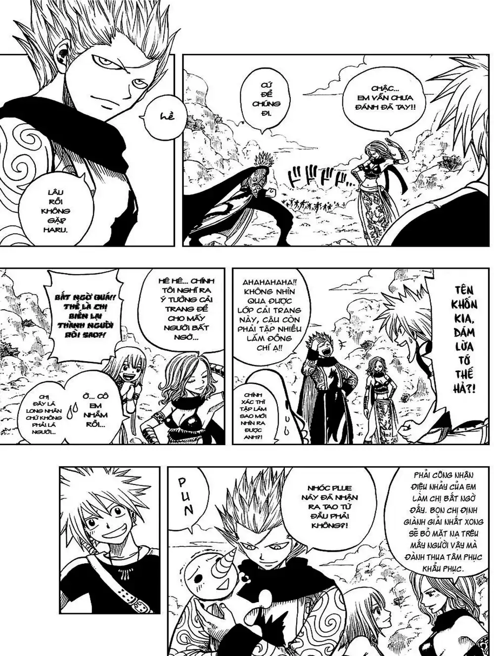 Truyện Tranh Thánh Thạch Rave - Rave Master trang 8