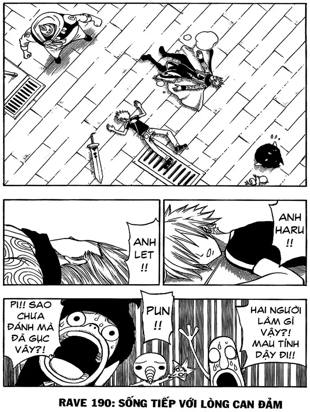 Truyện Tranh Thánh Thạch Rave - Rave Master trang 8