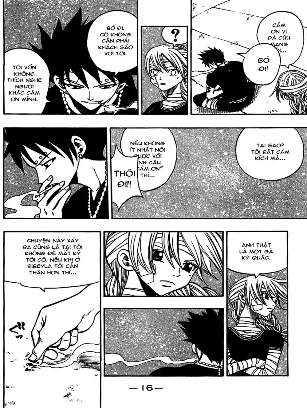 Truyện Tranh Thánh Thạch Rave - Rave Master trang 8