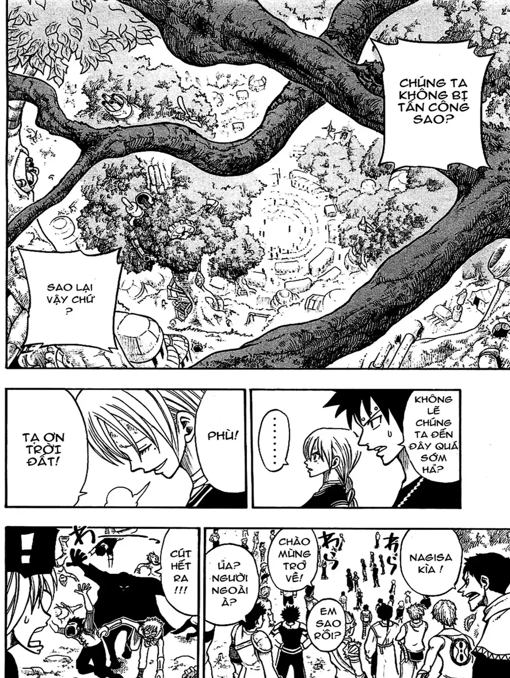 Truyện Tranh Thánh Thạch Rave - Rave Master trang 8