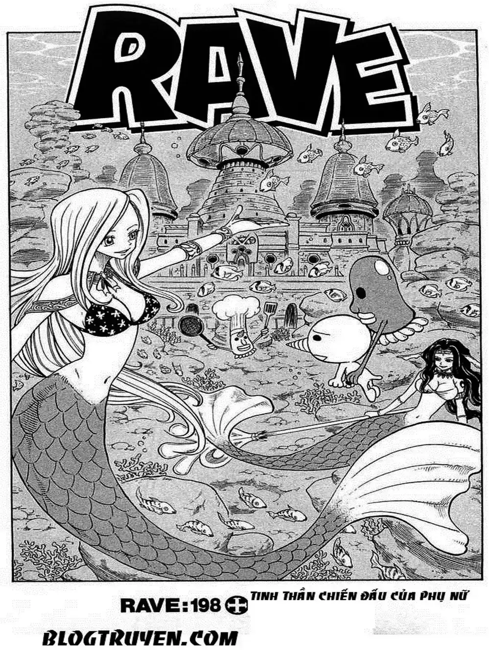 Truyện Tranh Thánh Thạch Rave - Rave Master trang 8