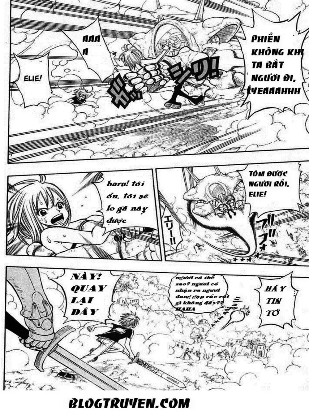 Truyện Tranh Thánh Thạch Rave - Rave Master trang 8