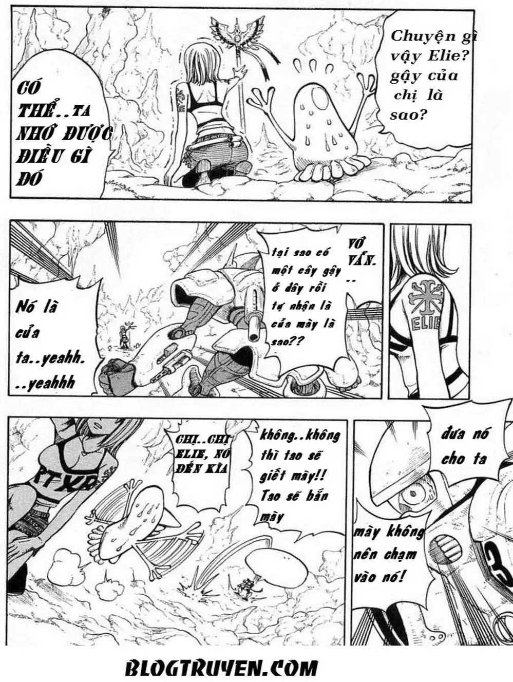 Truyện Tranh Thánh Thạch Rave - Rave Master trang 8