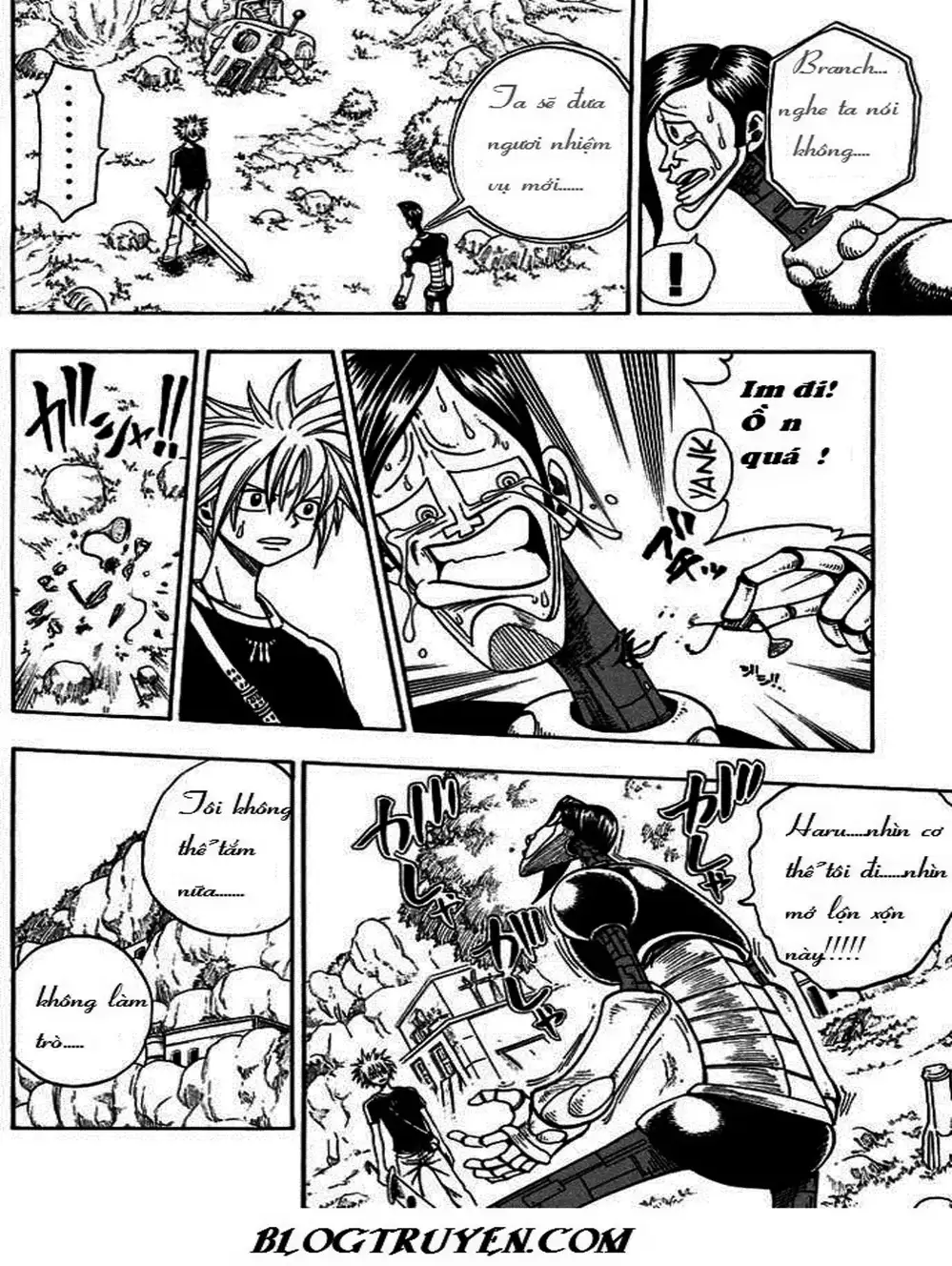 Truyện Tranh Thánh Thạch Rave - Rave Master trang 8