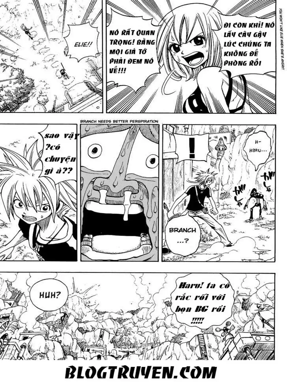 Truyện Tranh Thánh Thạch Rave - Rave Master trang 8