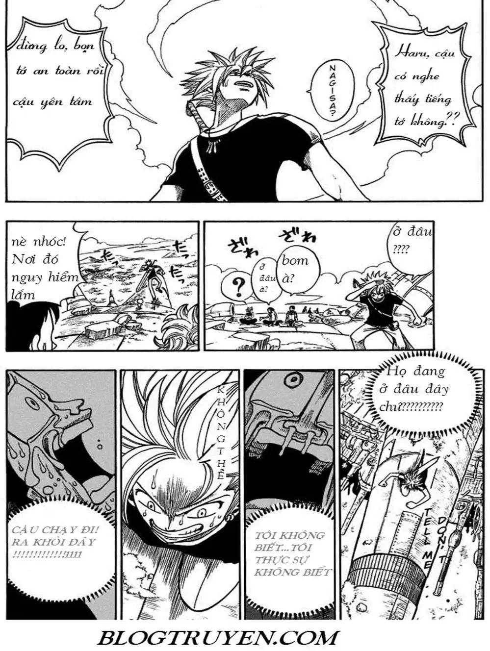 Truyện Tranh Thánh Thạch Rave - Rave Master trang 8