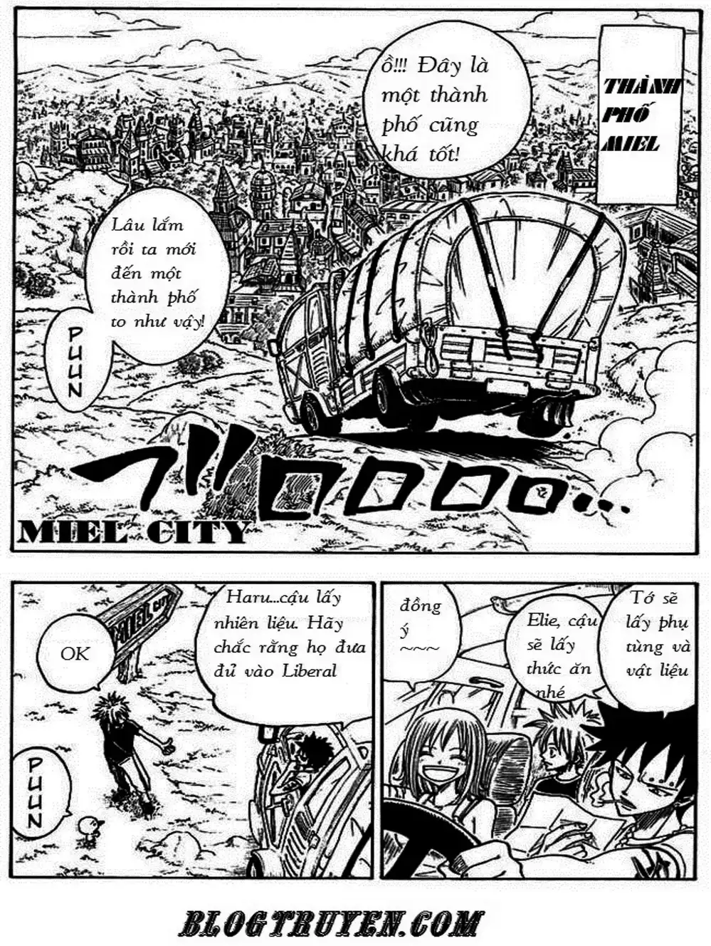 Truyện Tranh Thánh Thạch Rave - Rave Master trang 8