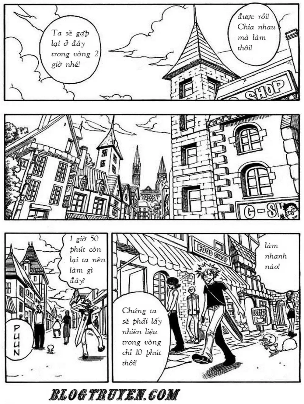 Truyện Tranh Thánh Thạch Rave - Rave Master trang 8