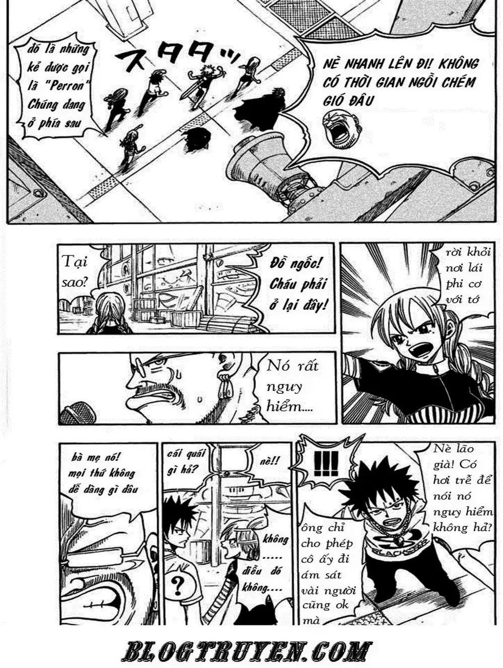 Truyện Tranh Thánh Thạch Rave - Rave Master trang 8