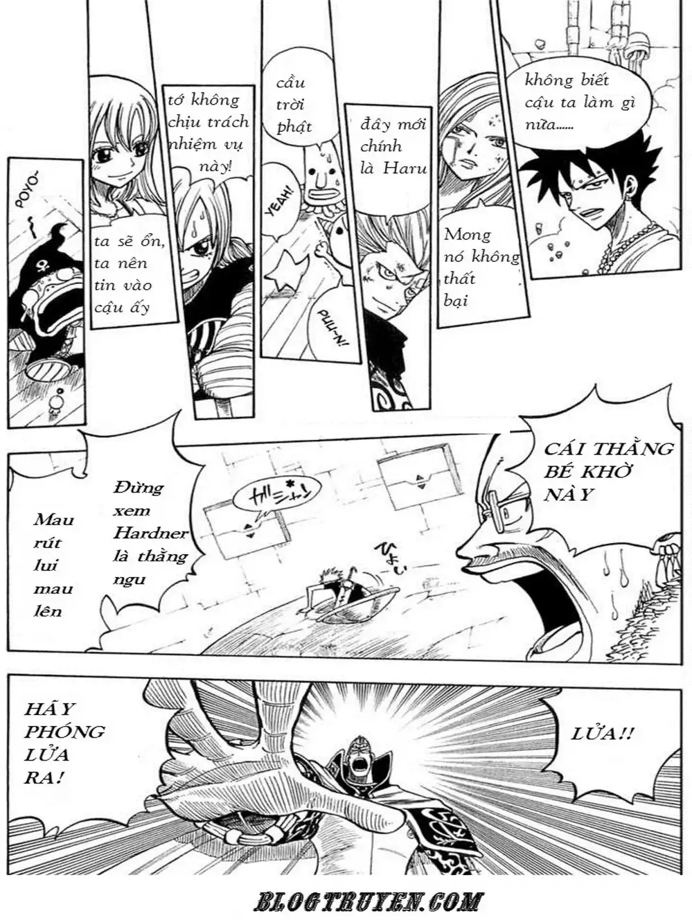 Truyện Tranh Thánh Thạch Rave - Rave Master trang 8