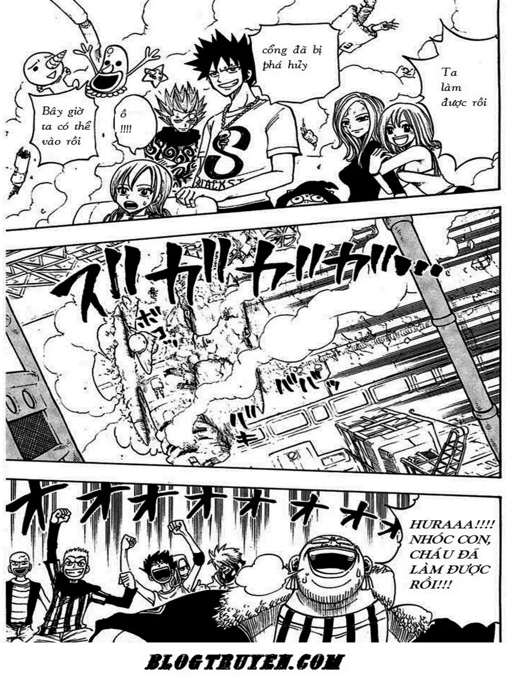 Truyện Tranh Thánh Thạch Rave - Rave Master trang 8