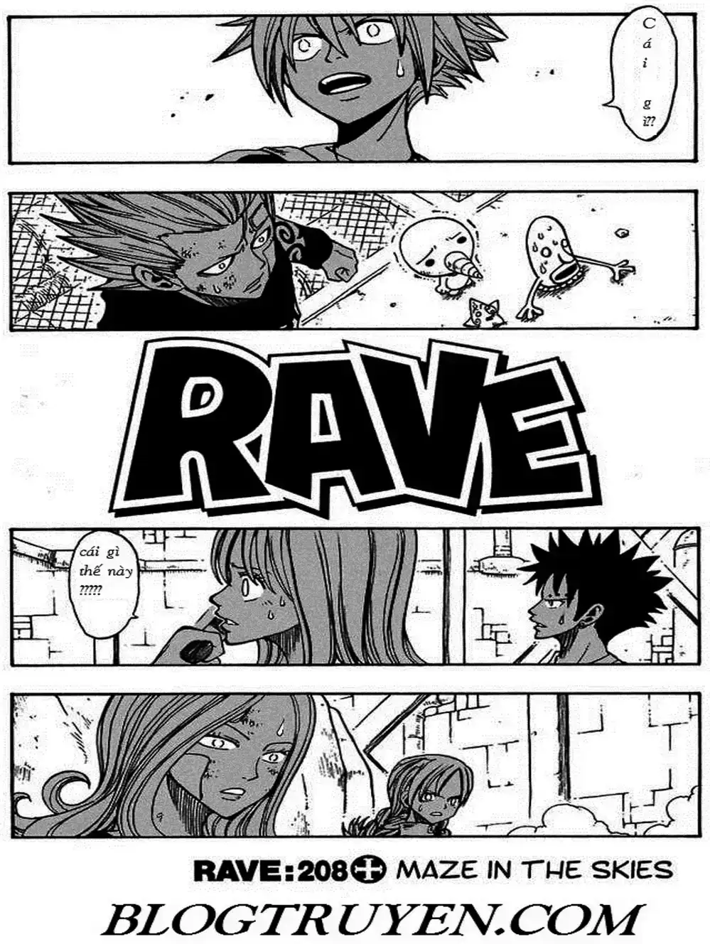 Truyện Tranh Thánh Thạch Rave - Rave Master trang 8