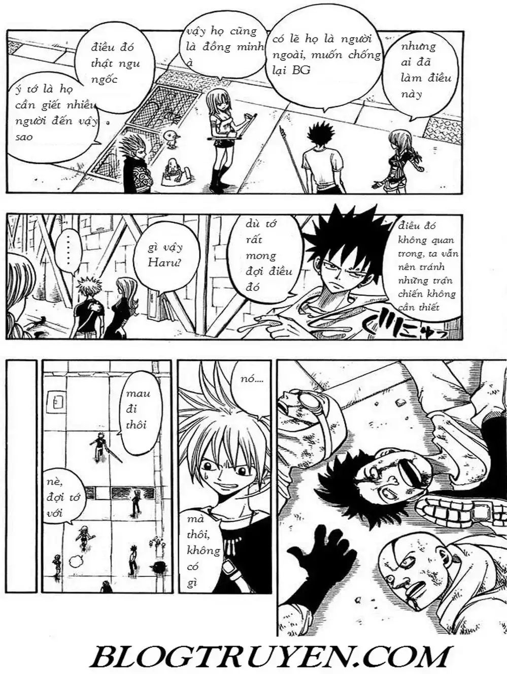 Truyện Tranh Thánh Thạch Rave - Rave Master trang 8