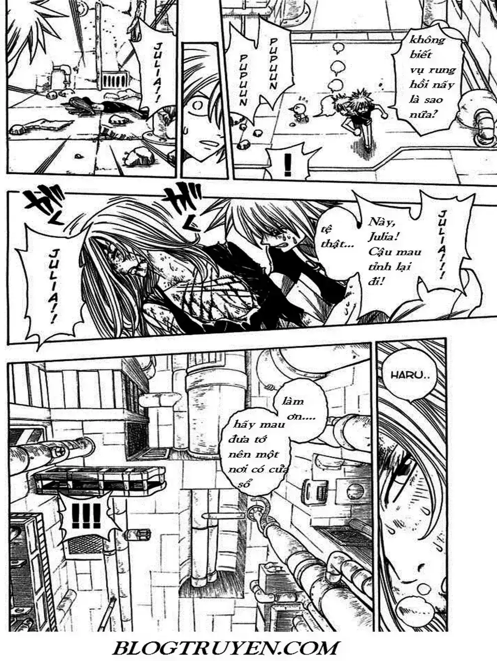 Truyện Tranh Thánh Thạch Rave - Rave Master trang 8