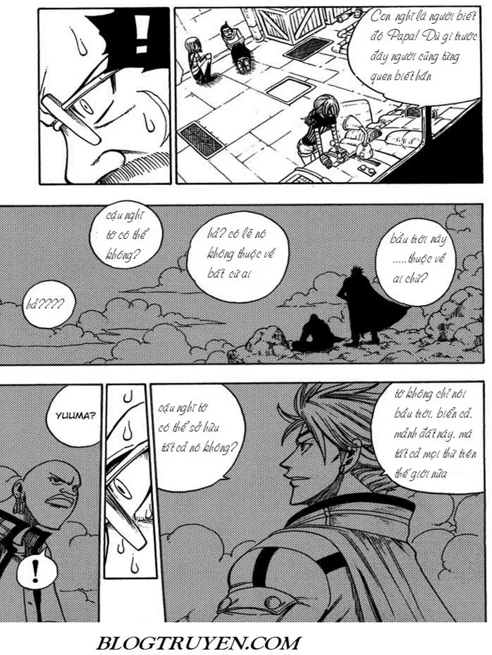 Truyện Tranh Thánh Thạch Rave - Rave Master trang 8