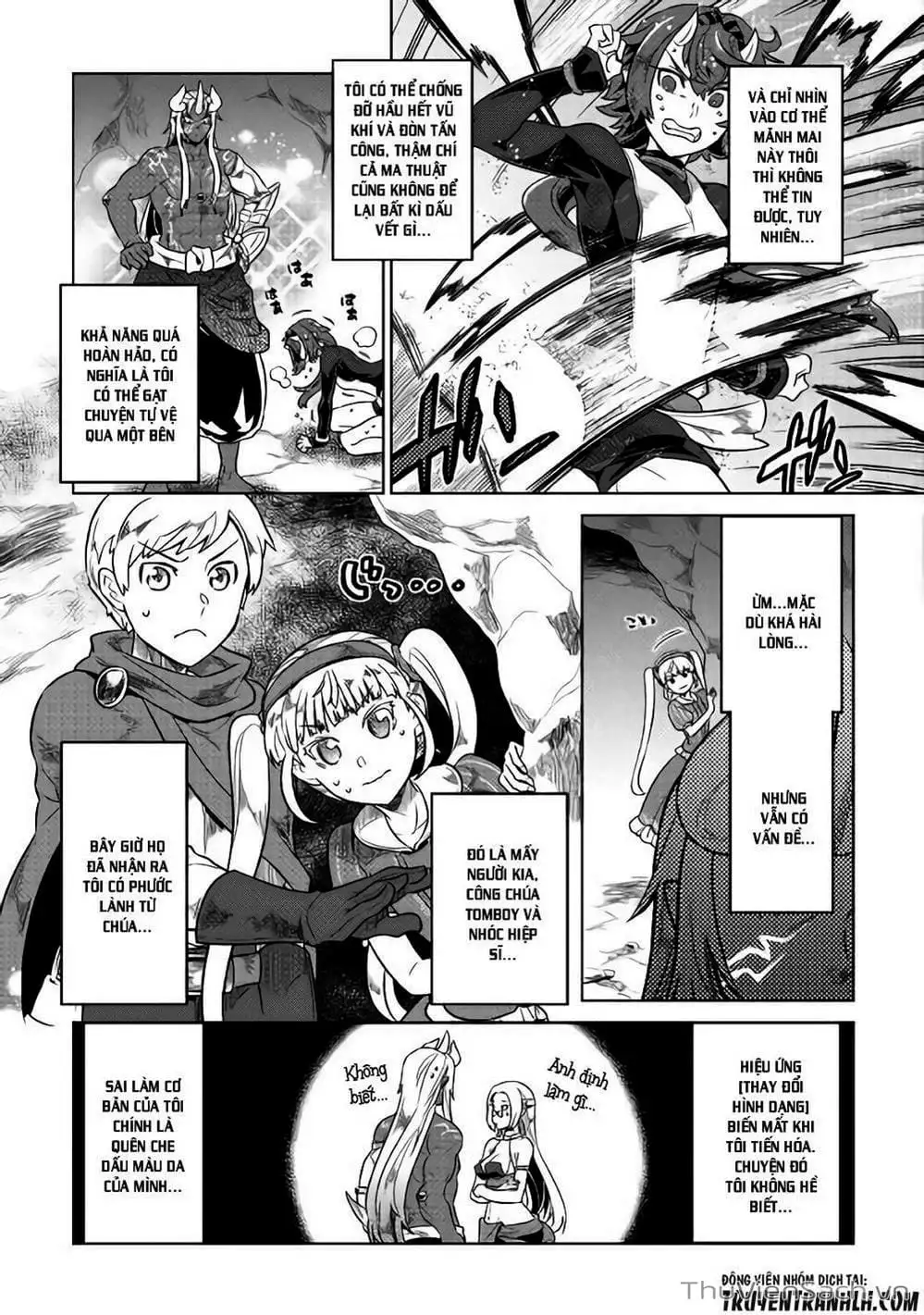 Truyện Tranh Chuyển Sinh Thành Quái Vật - Re: Monster trang 7