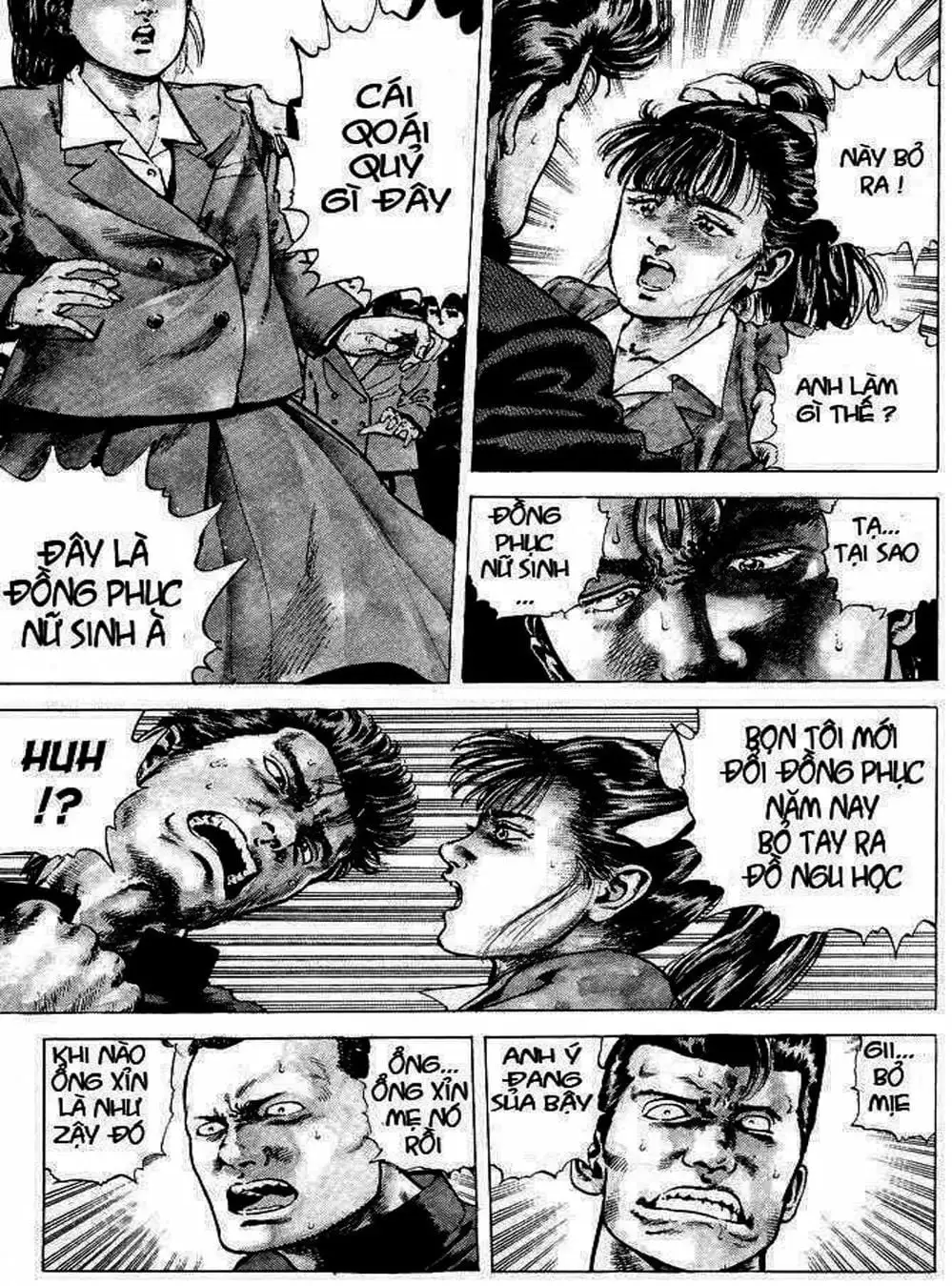 Truyện Tranh Gã Vô Dụng - Rokudenashi Blues trang 7