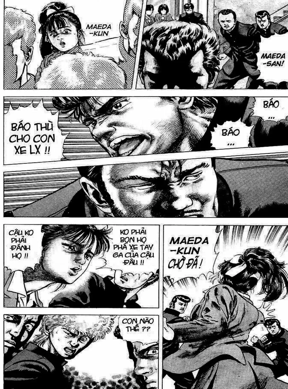 Truyện Tranh Gã Vô Dụng - Rokudenashi Blues trang 7