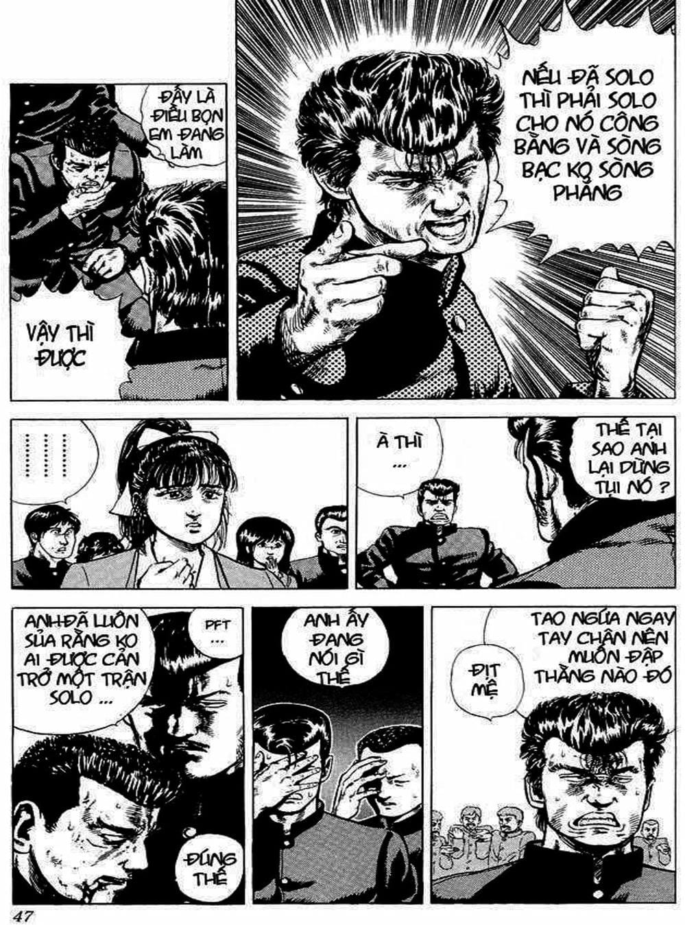 Truyện Tranh Gã Vô Dụng - Rokudenashi Blues trang 7