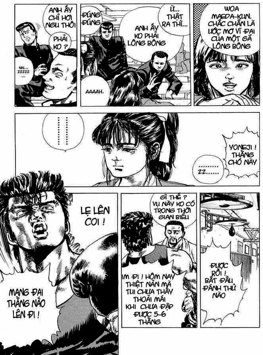 Truyện Tranh Gã Vô Dụng - Rokudenashi Blues trang 7