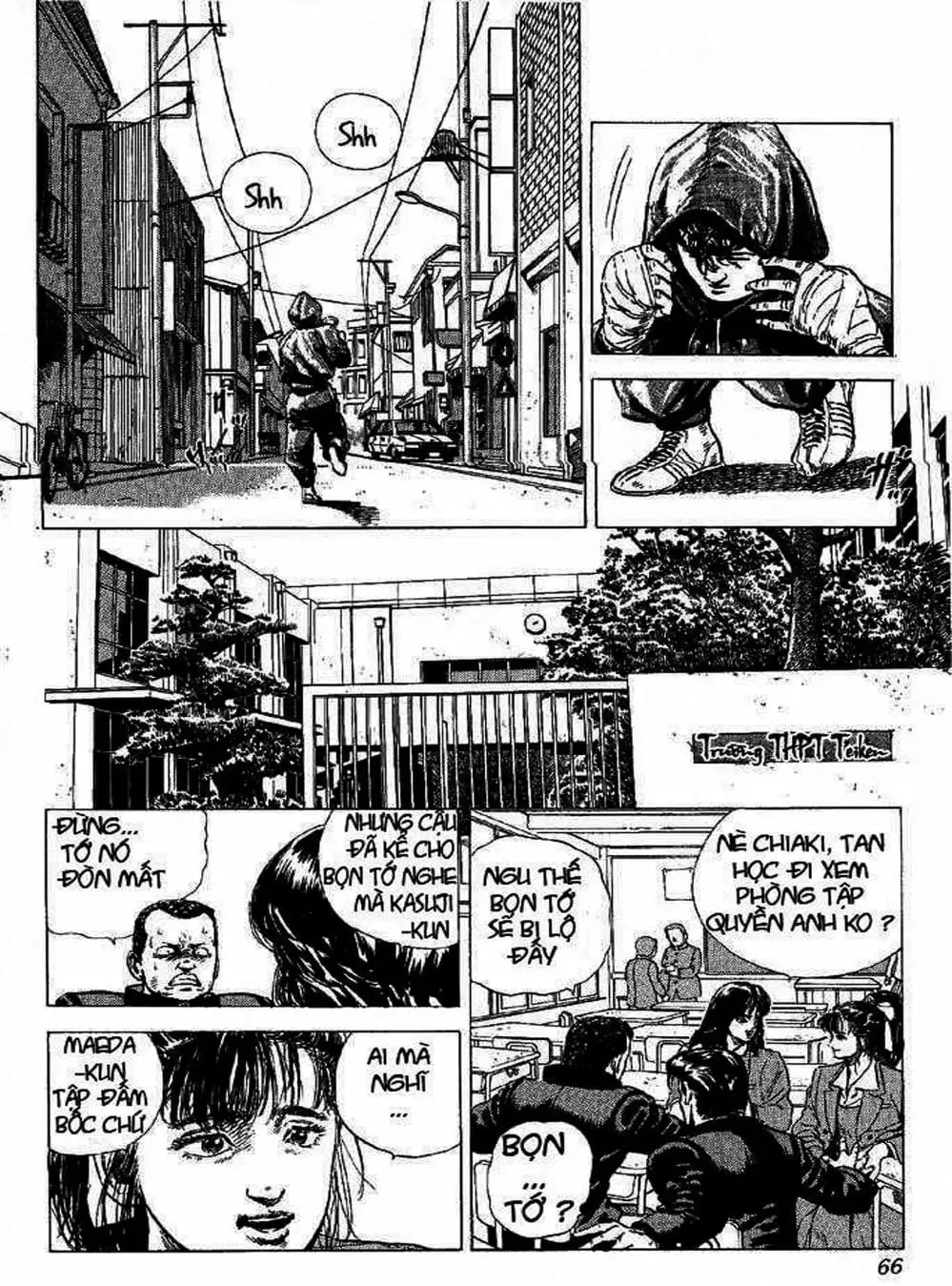 Truyện Tranh Gã Vô Dụng - Rokudenashi Blues trang 7