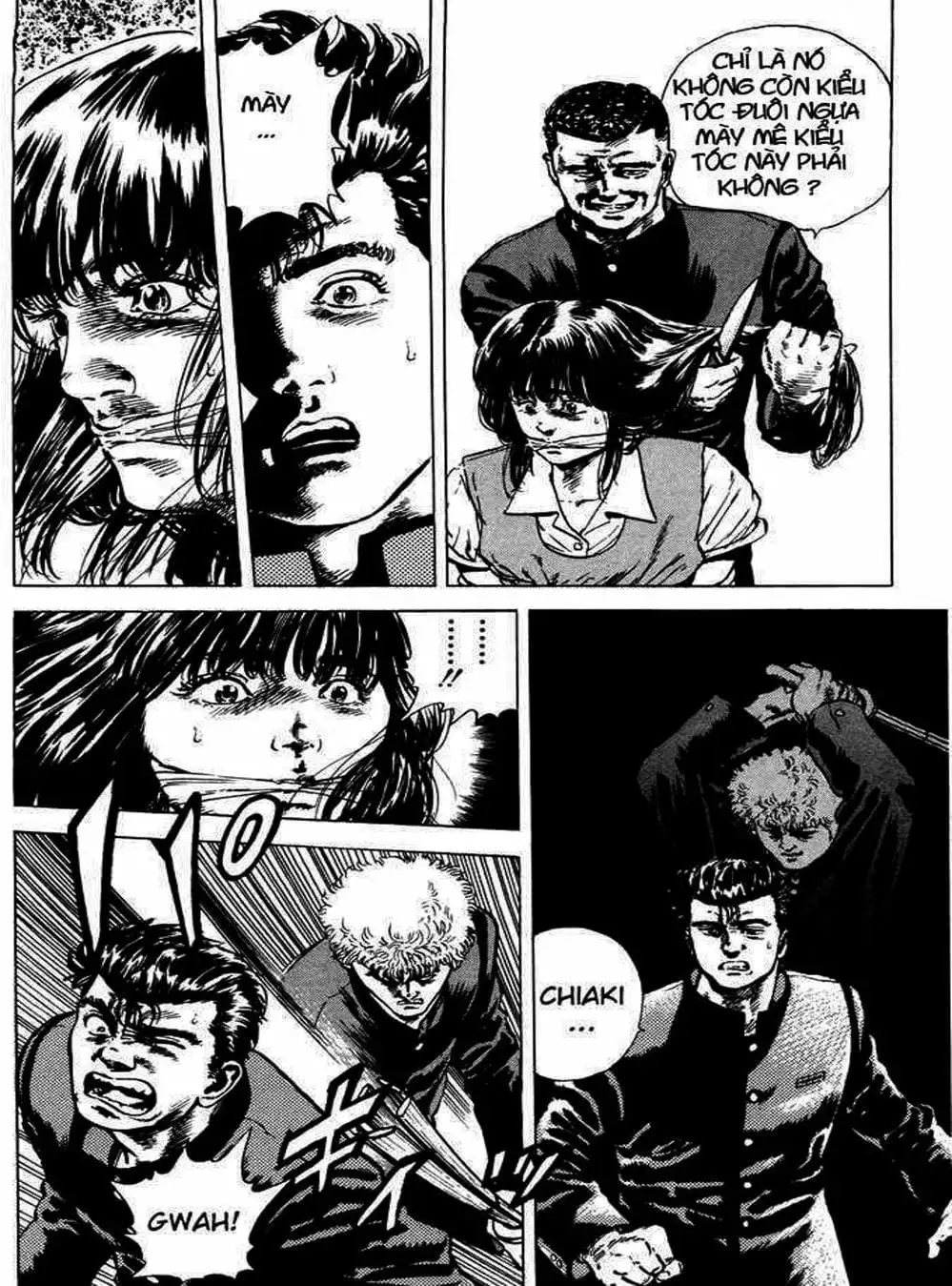 Truyện Tranh Gã Vô Dụng - Rokudenashi Blues trang 7
