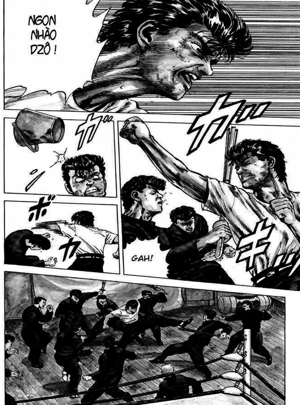 Truyện Tranh Gã Vô Dụng - Rokudenashi Blues trang 7