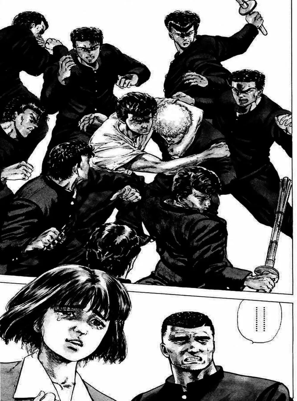 Truyện Tranh Gã Vô Dụng - Rokudenashi Blues trang 7