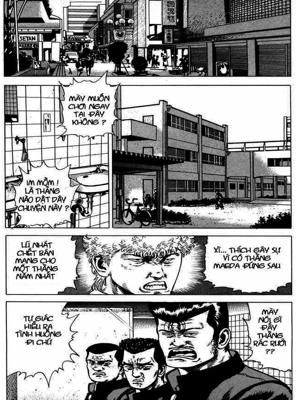 Truyện Tranh Gã Vô Dụng - Rokudenashi Blues trang 7
