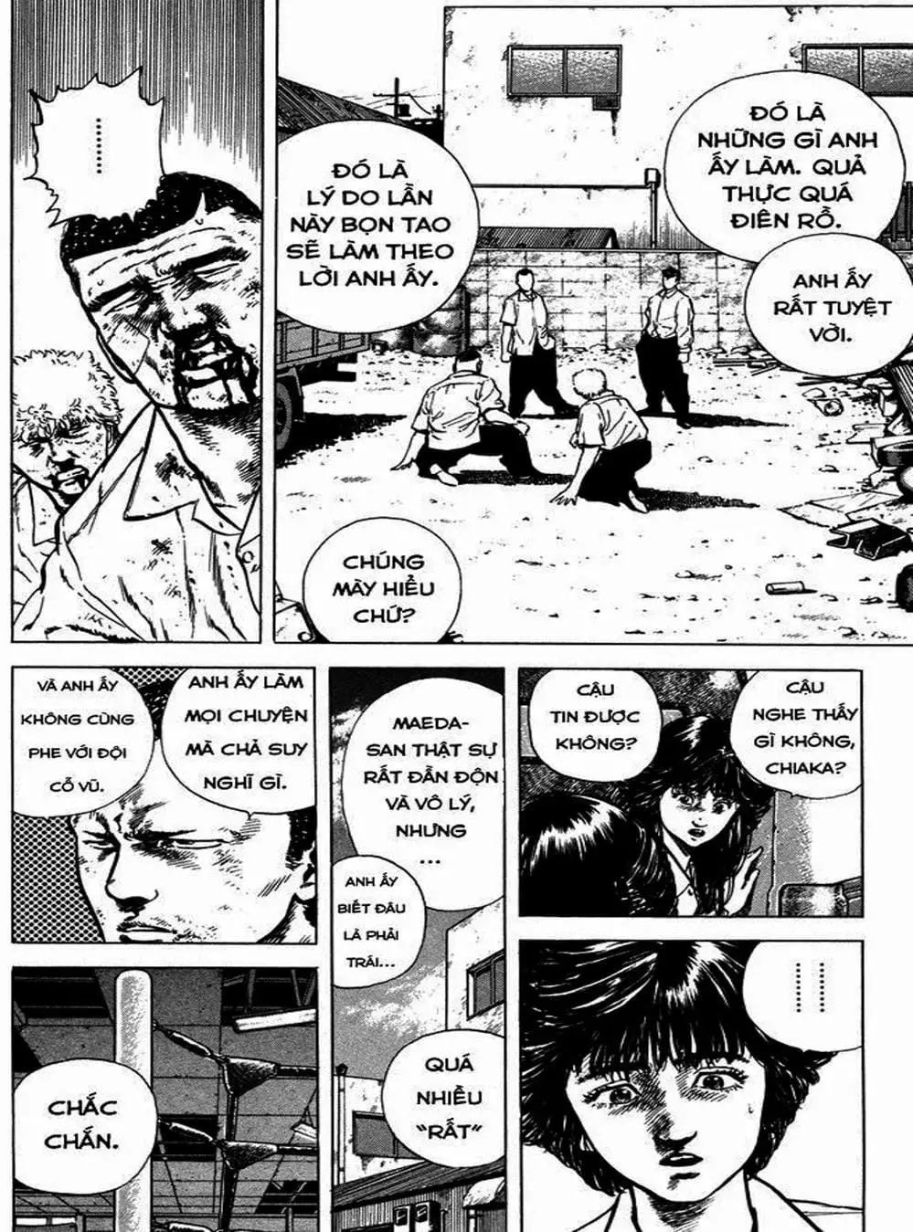 Truyện Tranh Gã Vô Dụng - Rokudenashi Blues trang 7