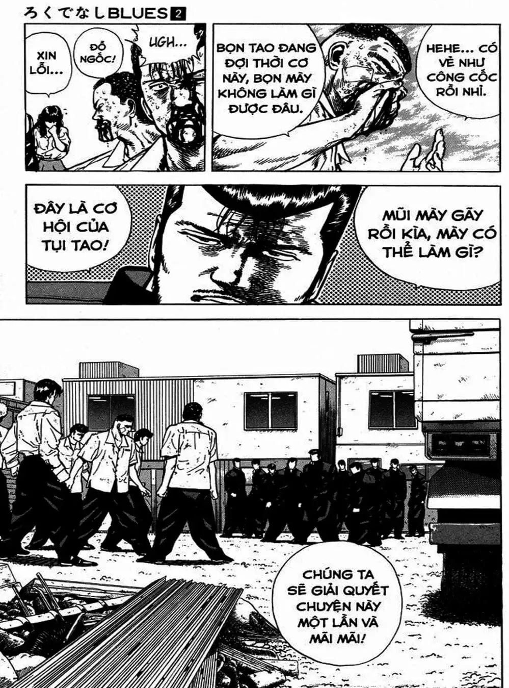 Truyện Tranh Gã Vô Dụng - Rokudenashi Blues trang 7