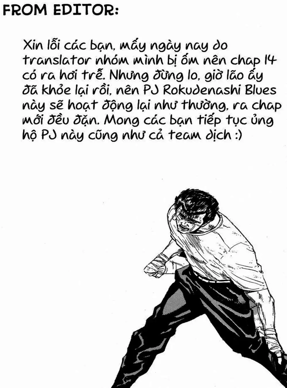 Truyện Tranh Gã Vô Dụng - Rokudenashi Blues trang 7