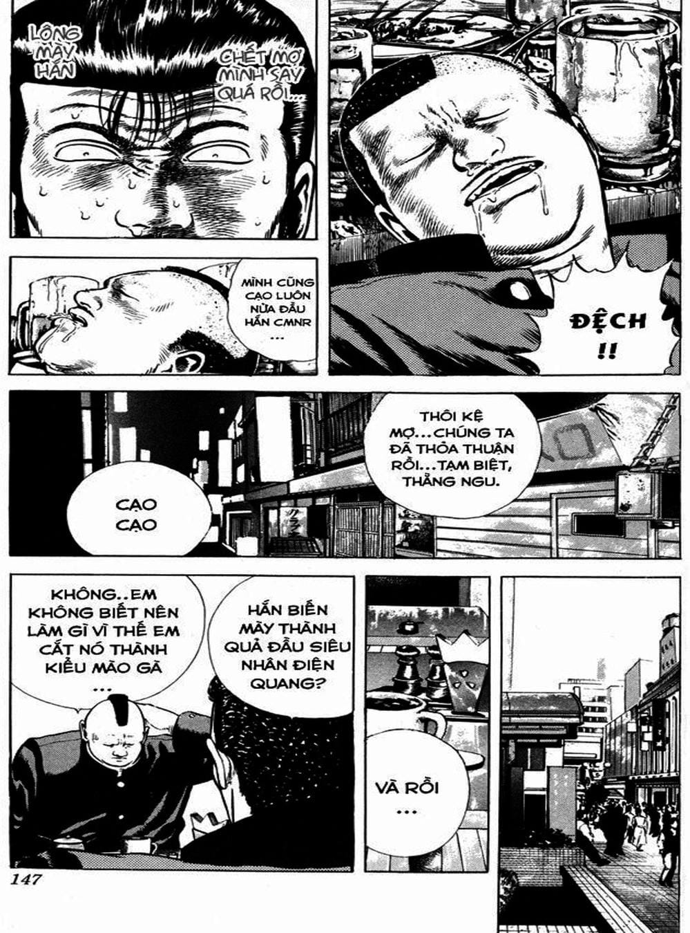 Truyện Tranh Gã Vô Dụng - Rokudenashi Blues trang 7